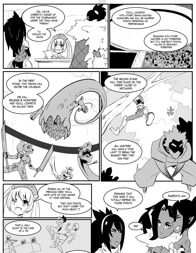 Monster girls on tour - Episode 362, Page 1: Page 362